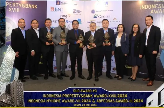 Paramount Land Raih Penghargaan Tertinggi ‘Developer of The Year’  di ajang Bergengsi Duo Awards (IPBA & IMHA) 2024